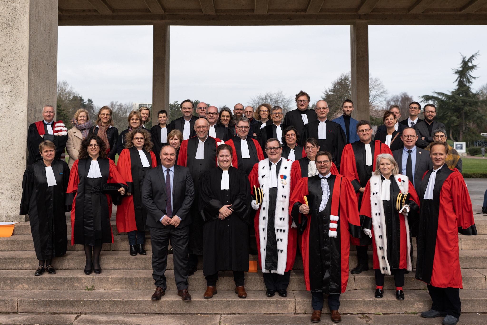 Inauguration Du Tribunal La Facult UFR Droit AES Et 
