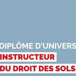 Nouvelle campagne – DU Juriste urbaniste · parcours Instructeur du droit des sols